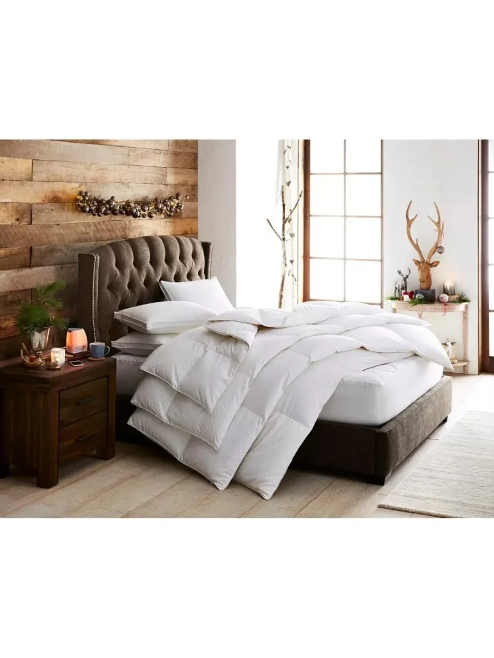 Hotel Collection White Goose Down Comforter King Heavyweight 700Fill Power $1300